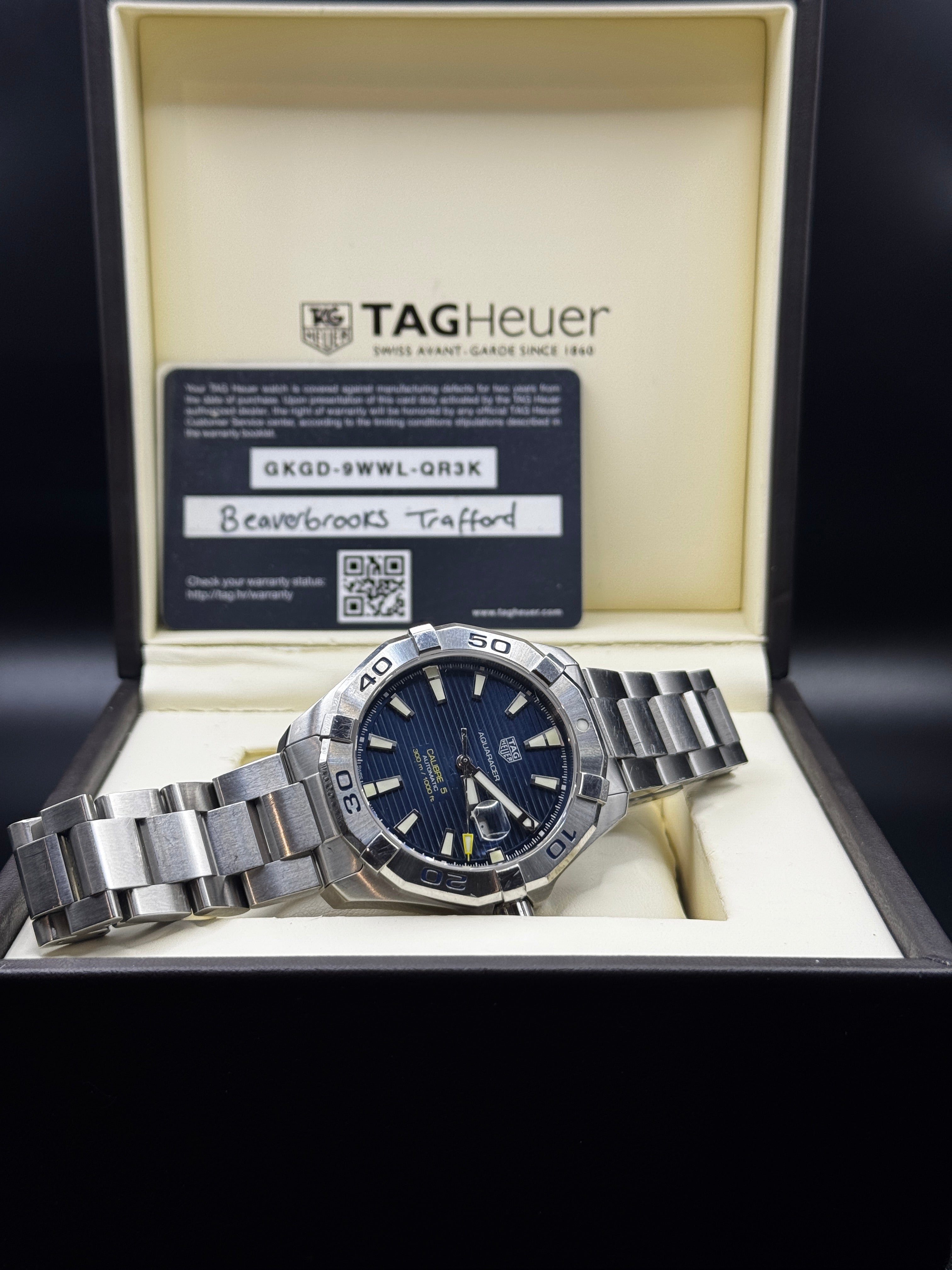 Tag Heuer Aquaracer WAY2012.RHX2001 Full Set