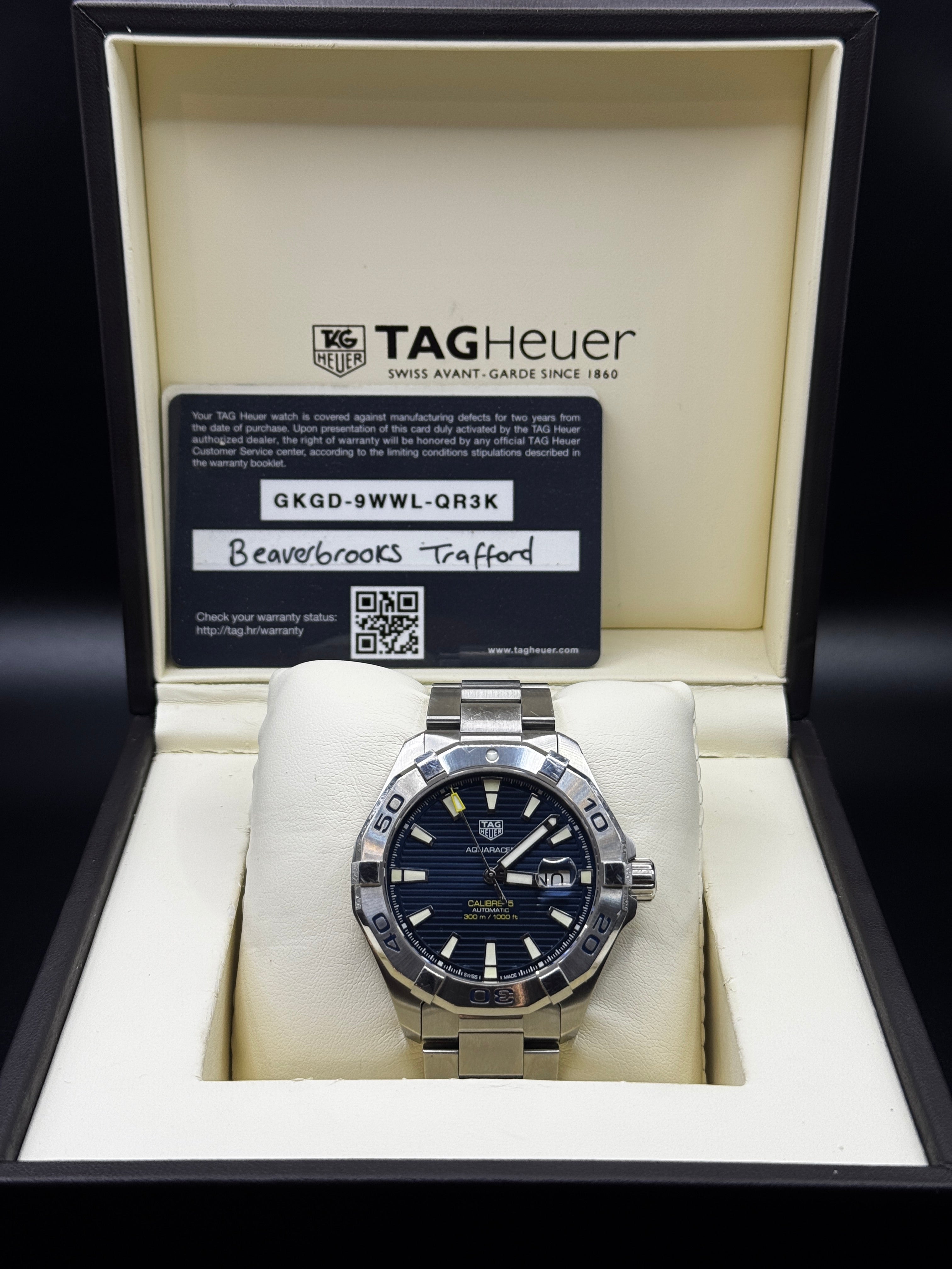 Tag Heuer Aquaracer WAY2012.RHX2001 Full Set