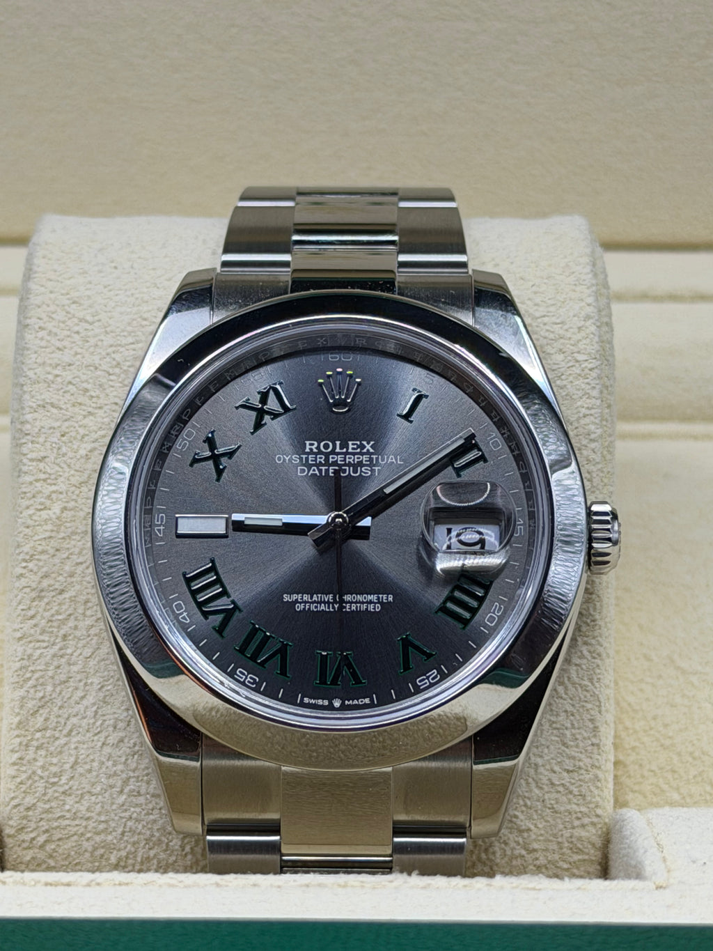 Rolex Date Just 2023 123600 Full Set