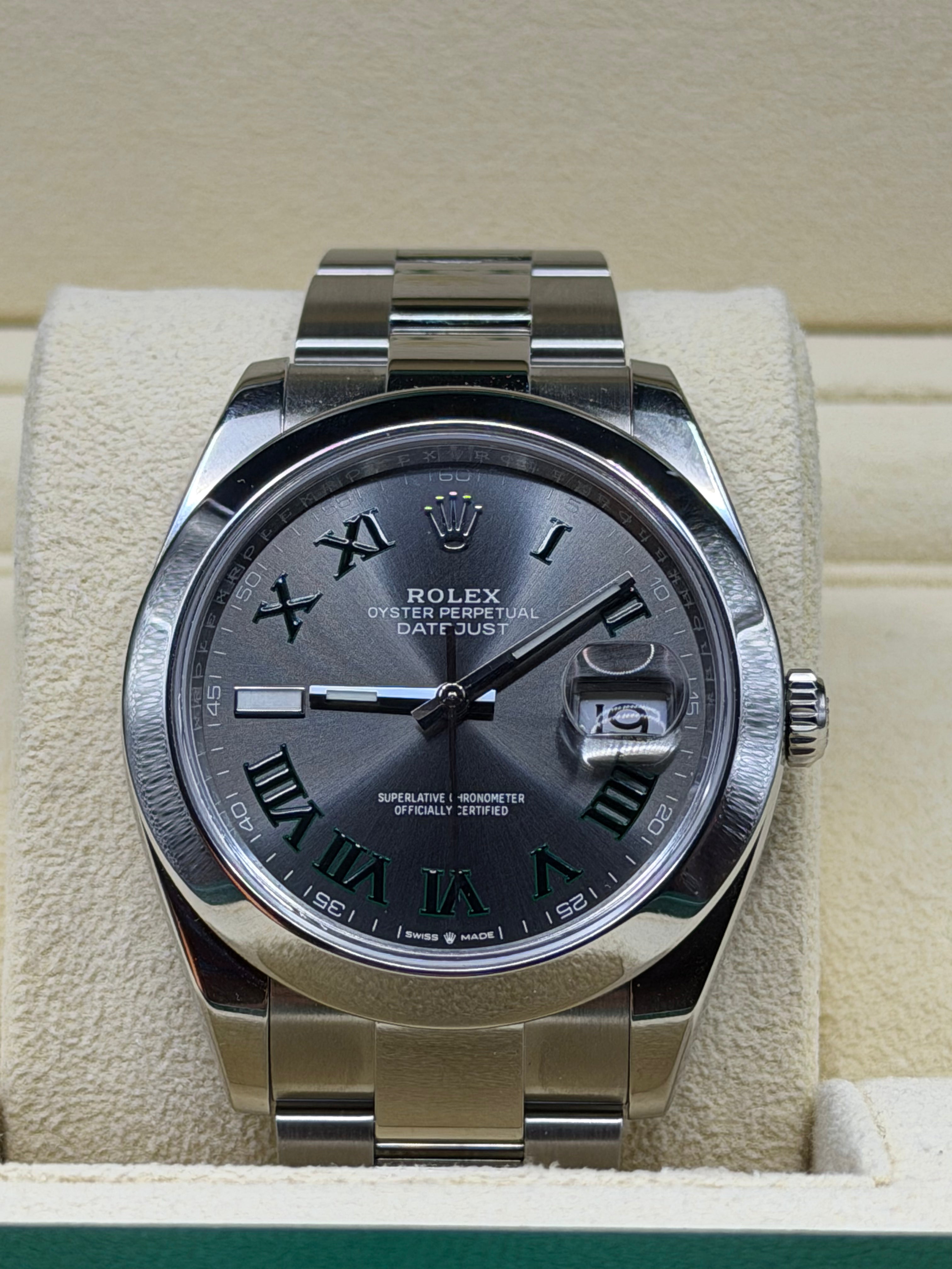Rolex Date Just 2023 123600 Full Set